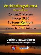 Flyer verbindingsdienst 2 februari