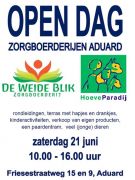 Agenda opendagzorgboerderijen