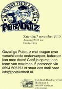 Pub quiz 7-11-15