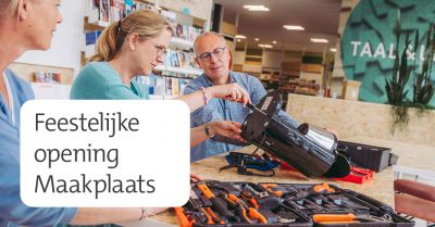 Maakplaats feestelijke opening   