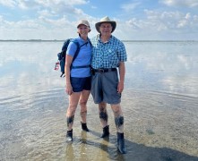 Wadlopen Jos&eacute;e en Fran&ccedil;ois uit Montr&eacute;al