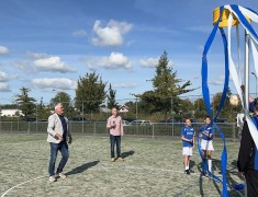 Heropening van het Ymatthijs slager veldY